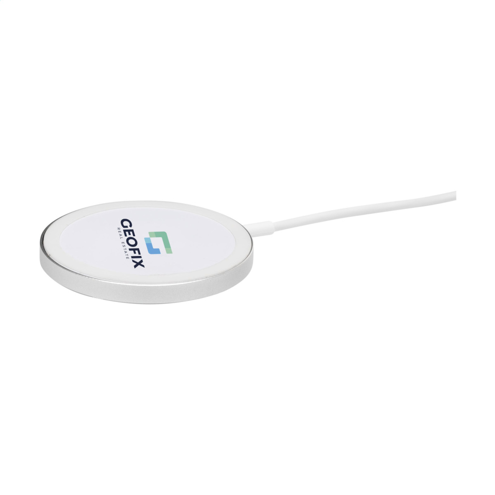 Logotrade promotional merchandise picture of: Force MagSafe 10W Recycled Wireless Charger