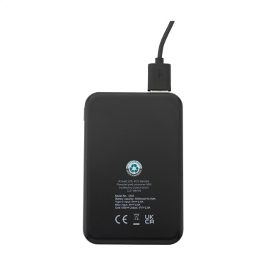 Logotrade promotional merchandise image of: Compact 5000 RCS Recycled ABS Powerbank