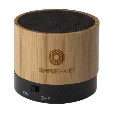 Logo trade corporate gifts image of: Bambox Bamboo Speaker