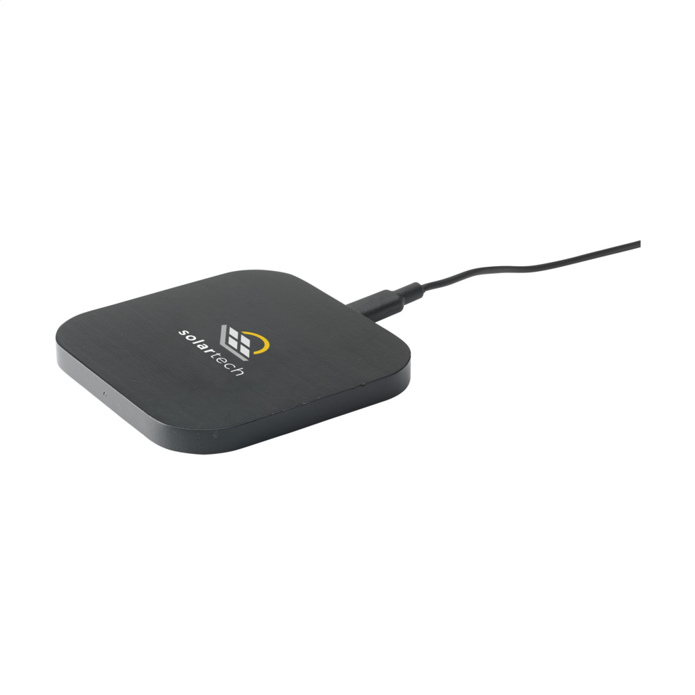 Logo trade promotional gifts image of: Bamboo Wireless Charger 15W