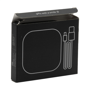 Logo trade advertising products image of: Bamboo Wireless Charger 15W