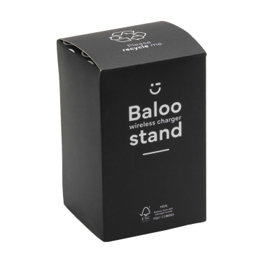 Logo trade promotional giveaway photo of: Baloo Wireless Charger Stand 15W