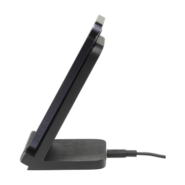 Logo trade promotional giveaway photo of: Baloo Wireless Charger Stand 15W