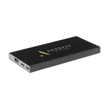 Logo trade advertising products picture of: Tecco GRS Recycled Alu Powerbank 5000 external charger