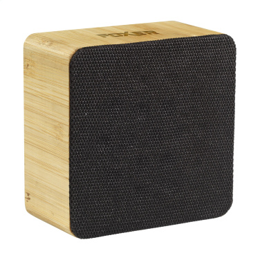 Logo trade promotional merchandise photo of: Sonido 5W Bamboo wireless speaker