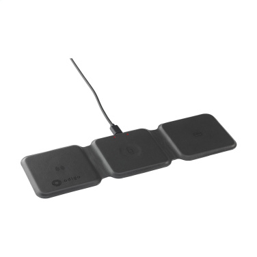 Logotrade advertising product image of: TriCharge RCS  Recycled PU Wireless Charger