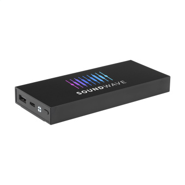 Logotrade promotional merchandise picture of: Rely Powerbank 10000 RCS Recycled Alu
