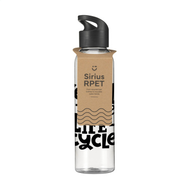 Logotrade promotional product picture of: Sirius GRS RPET 650 ml drinking bottle
