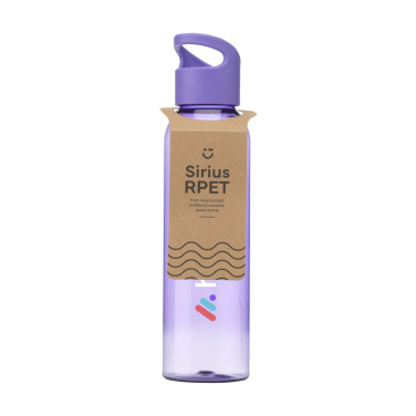 Logotrade promotional merchandise image of: Sirius GRS RPET 650 ml drinking bottle