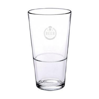 Logotrade corporate gift picture of: Beer Glass Stackable 340 ml