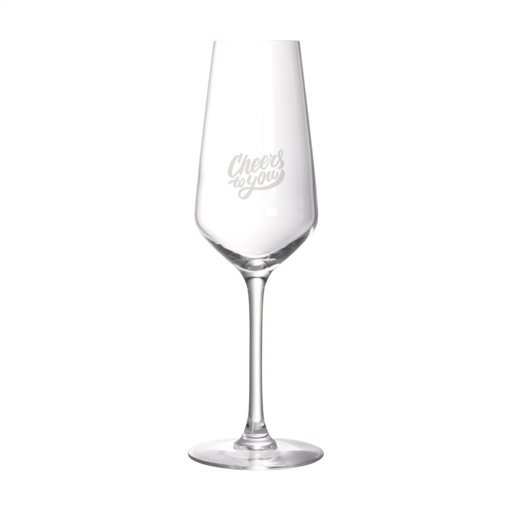 Logo trade promotional merchandise picture of: Loire Champagne glass 230 ml