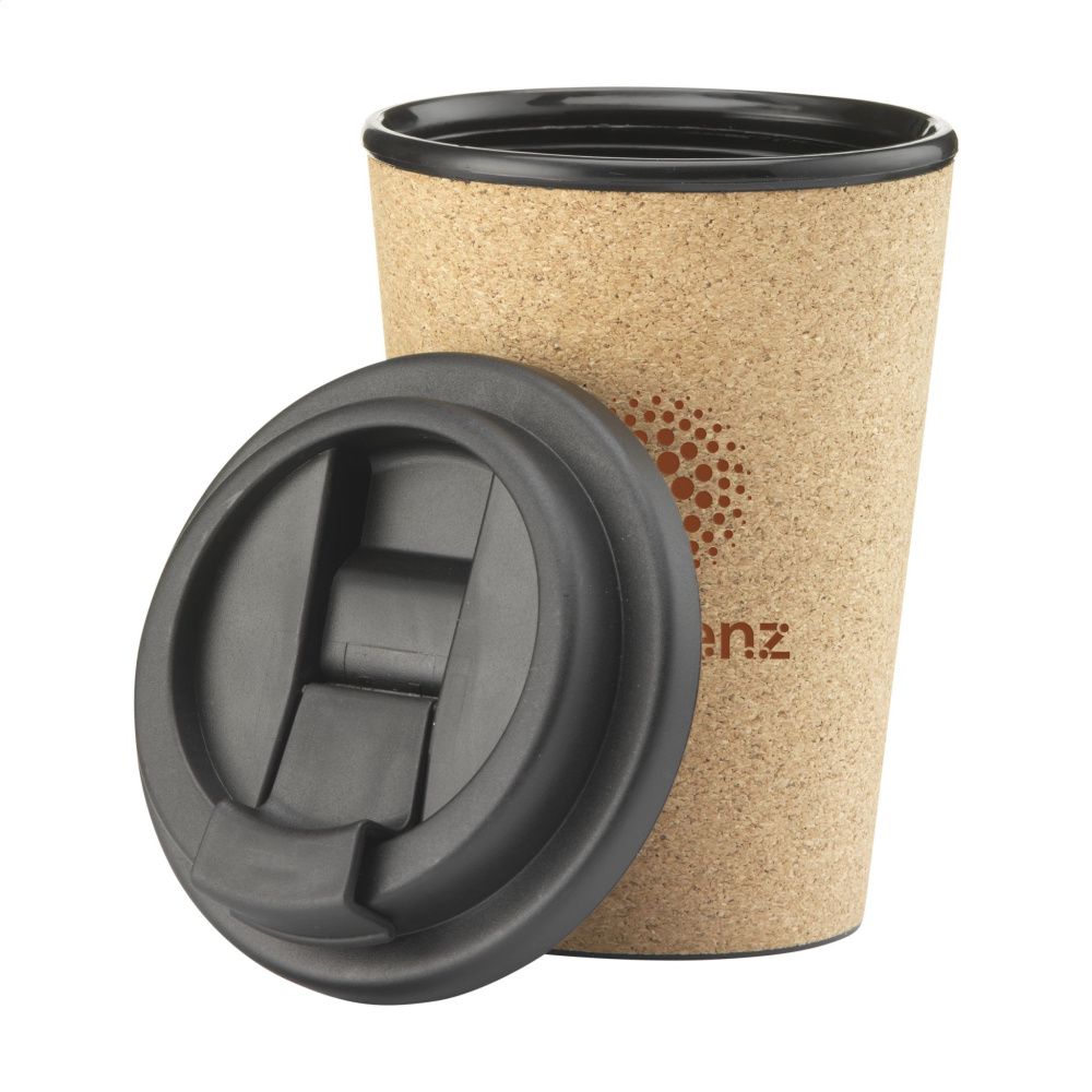 Logotrade promotional products photo of: Attea Cork 350 ml coffee cup