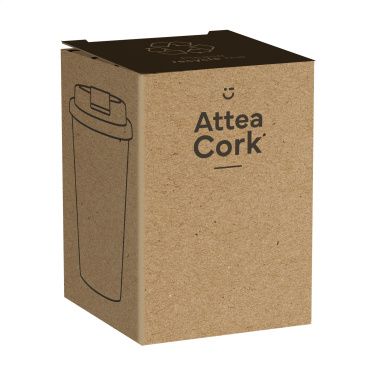Logo trade promotional item photo of: Attea Cork 350 ml coffee cup