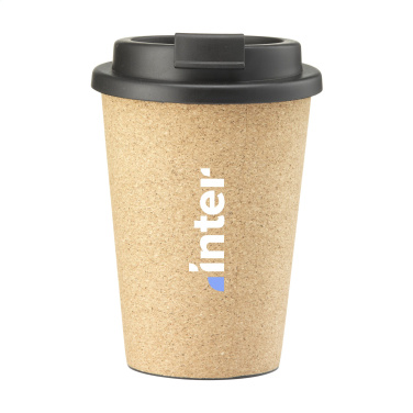 Logotrade promotional giveaway image of: Attea Cork 350 ml coffee cup