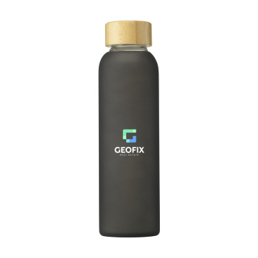 Logotrade promotional giveaway picture of: Frosty Glass Bottle 550 ml drinking bottle