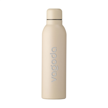 Logotrade promotional item image of: Helios RCS Recycled Steel Bottle 470 ml