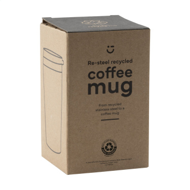 Logotrade corporate gifts photo of: Re-Steel RCS Recycled Coffee Mug 380 ml thermo cup