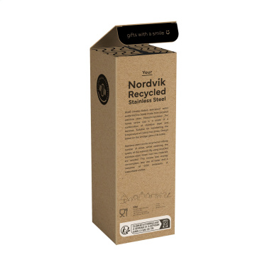 Logotrade promotional merchandise photo of: Nordvik RCS Recycled Steel 500 ml drinking bottle