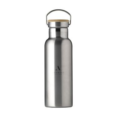 Logo trade promotional giveaways image of: Nordvik RCS Recycled Steel 500 ml drinking bottle