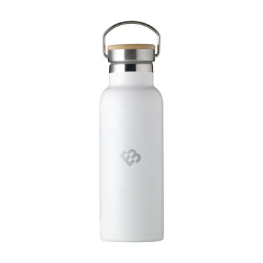 Logo trade promotional gift photo of: Nordvik RCS Recycled Steel 500 ml drinking bottle