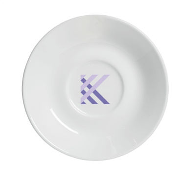 Logo trade promotional giveaways image of: Burano 200 ml mug and saucer