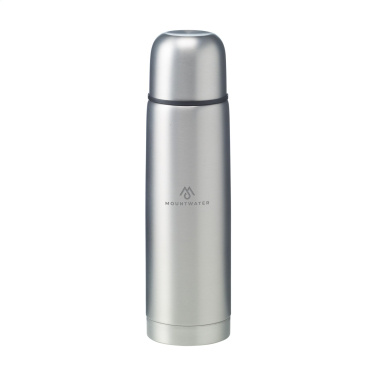 Logo trade corporate gifts picture of: Frosted Bottle RCS Recycled Steel 500 ml thermo bottle