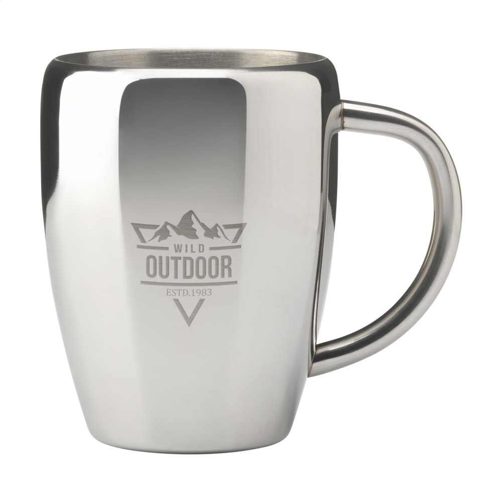 Logotrade promotional giveaway image of: SteelMug RCS Recycled Steel 220 ml