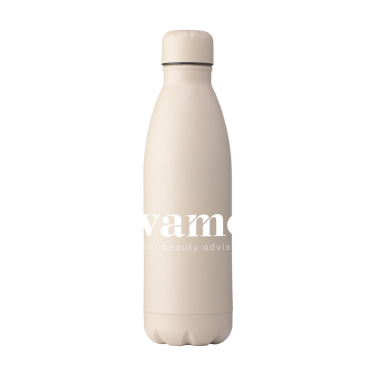 Logo trade promotional giveaways image of: Topflask Premium RCS Recycled Steel drinking bottle