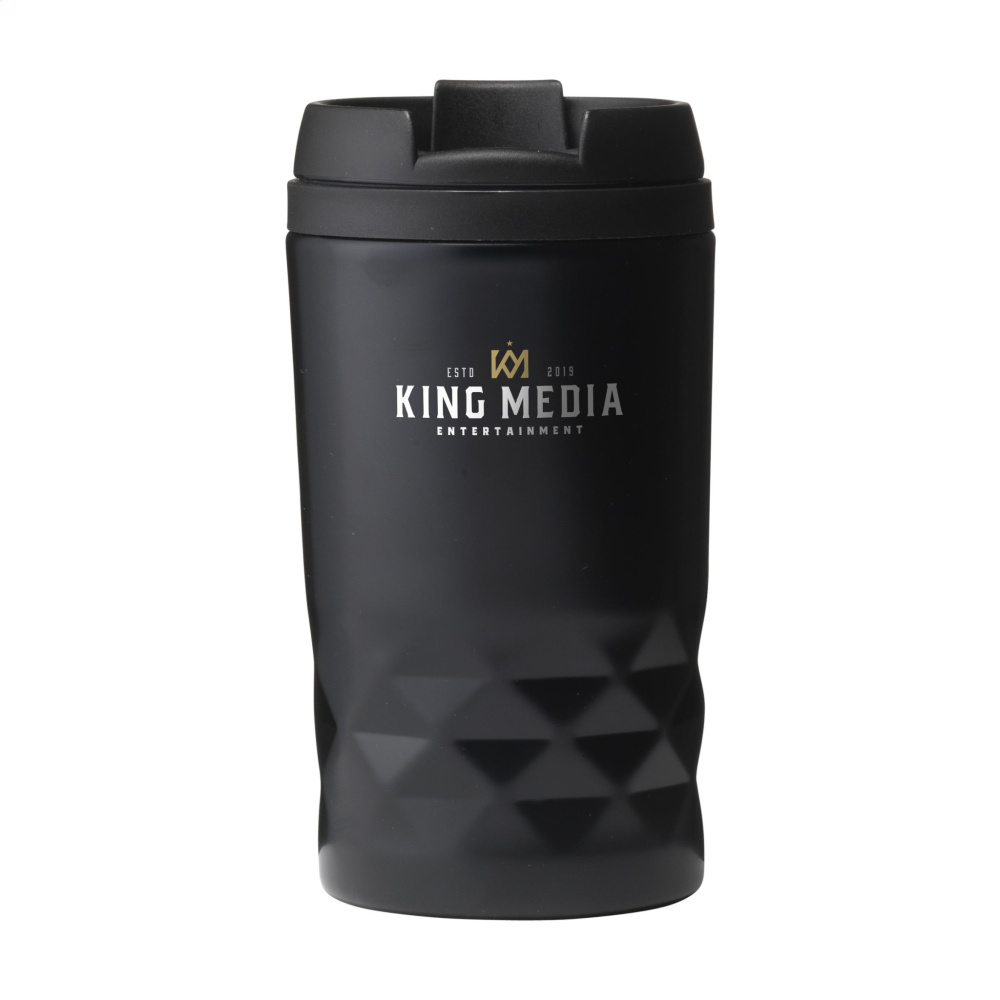Logotrade advertising product image of: Graphic Mini Mug RCS Recycled Steel 250 ml thermo cup