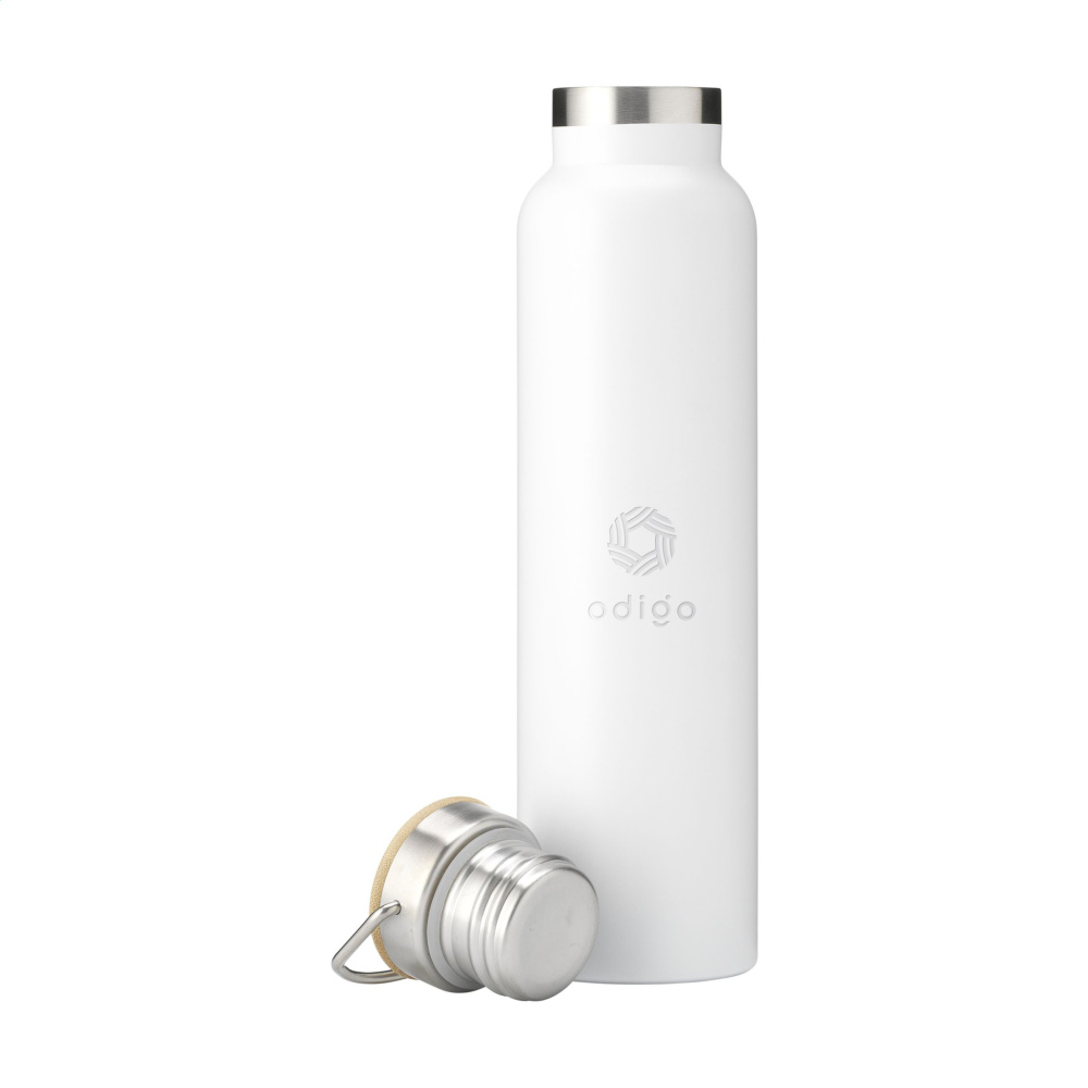 Logo trade promotional item photo of: Nordvik RCS Recycled Steel 750 ml