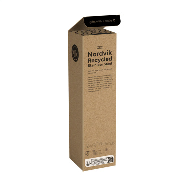 Logo trade corporate gifts picture of: Nordvik RCS Recycled Steel 750 ml