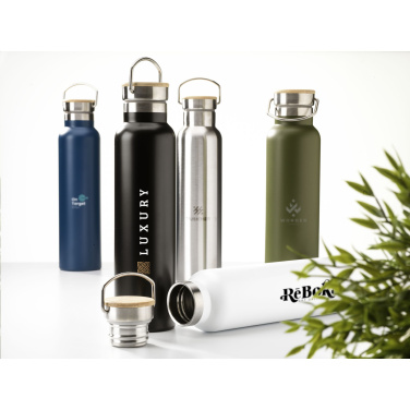 Logo trade promotional gifts picture of: Nordvik RCS Recycled Steel 750 ml
