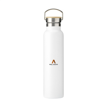 Logo trade promotional merchandise photo of: Nordvik RCS Recycled Steel 750 ml