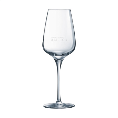 Logo trade promotional products image of: Riviera Wine glass 350 ml