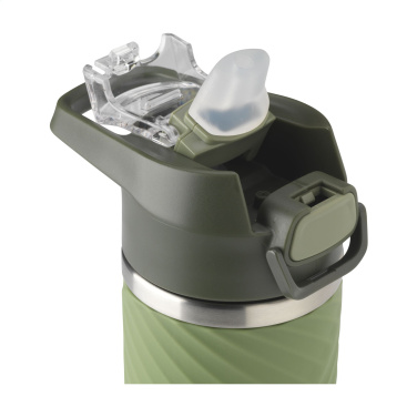 Logo trade corporate gifts image of: Lynn RCS Recycled Steel Bottle 500 ml
