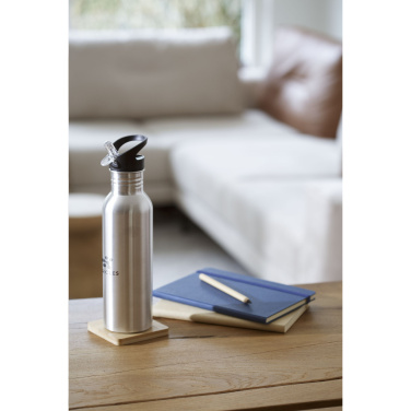 Logo trade promotional products image of: Dakota RCS Recycled Steel Bottle 750 ml