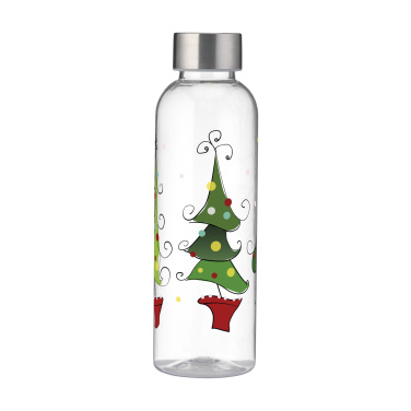 Logotrade promotional product image of: Senga GRS RPET Bottle 500 ml X-Mas