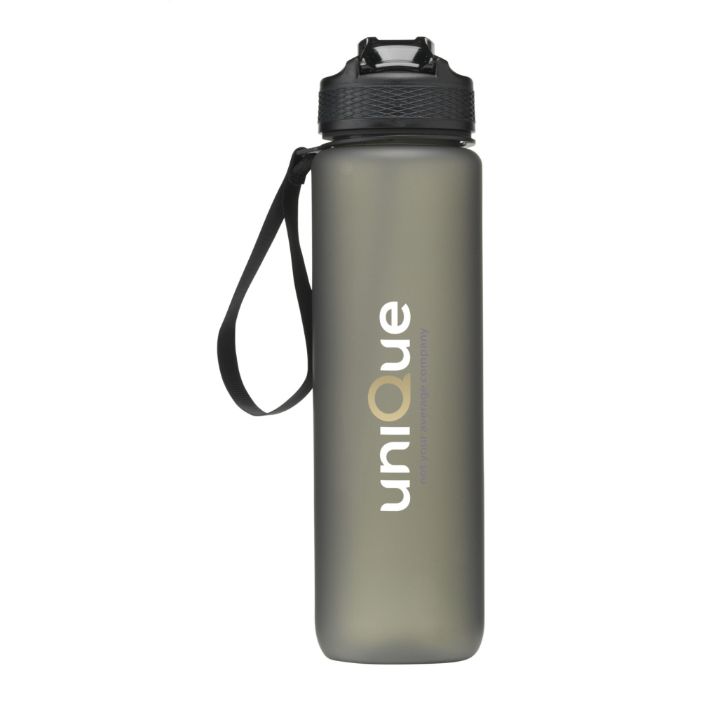 Logo trade promotional products image of: AquaSport GRS Recycled Water Bottle 1,000 ml