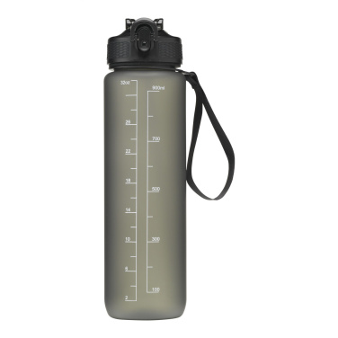 Logo trade promotional gift photo of: AquaSport GRS Recycled Water Bottle 1,000 ml