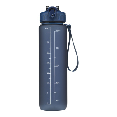 Logo trade promotional giveaway photo of: AquaSport GRS Recycled Water Bottle 1,000 ml
