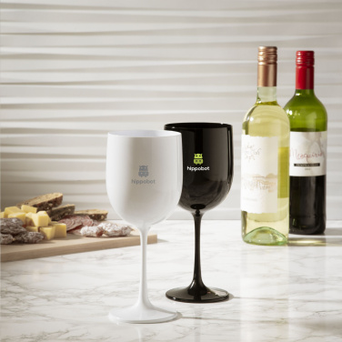 Logo trade promotional gifts image of: Lunaire Reusable Wine Glass 480 ml