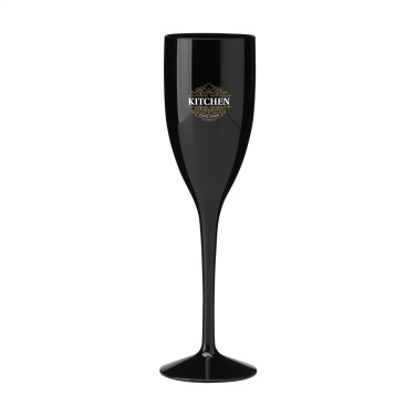 Logotrade promotional gift picture of: Lunaire Reusable Champagne Glass 150 ml