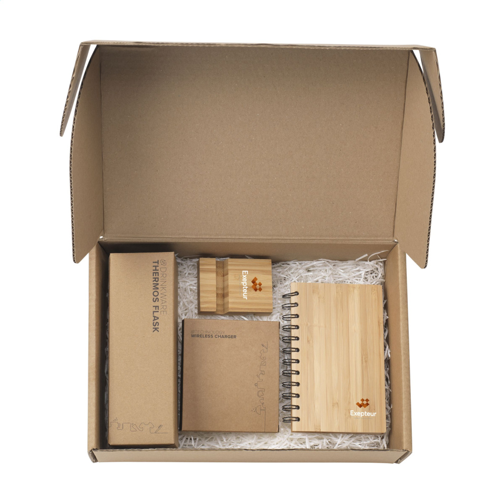 Logotrade promotional products photo of: Merch Set Bamboo Boost