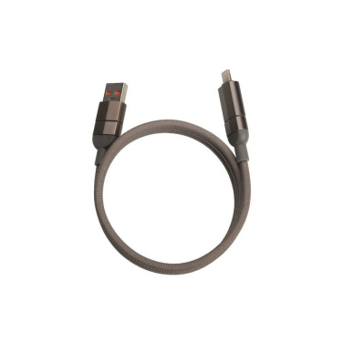 Logo trade promotional gift photo of: Charging cable with data transfer DONNES Pierre Cardin