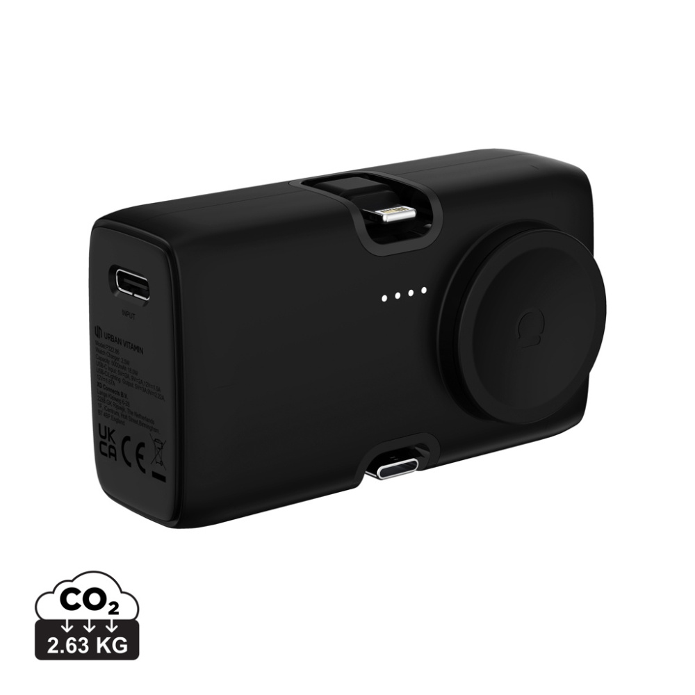 Logo trade promotional product photo of: Urban Vitamin San Diego RCS rplastic 20W PD powerbank