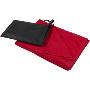 Logotrade corporate gift picture of: Lucas RPET sport towel 50x100 cm