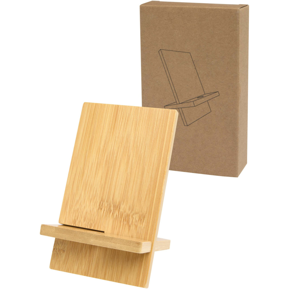 Logotrade corporate gift picture of: Ceibo detachable bamboo phone stand