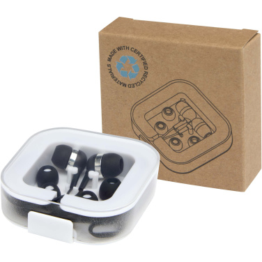 Logotrade promotional gifts photo of: Baekdu wired Type-C headset with recycled plastic storage box