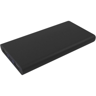 Logo trade advertising product photo of: SCX.design P40 10.000 mAh light-up wireless rubber power bank