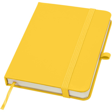 Logo trade promotional gifts picture of: Spectrum Plus A6 hard cover notebook